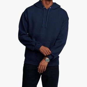 Men’s Navy Blue Fruit of the Loom Hoodie